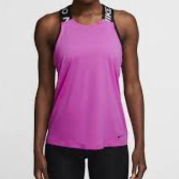 Nike Pink Dri-FIT Tank Top Large - Picture 1 of 14